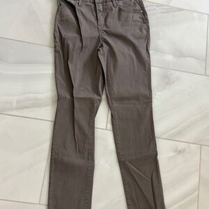 Chico's So Slimming Girlfriend Slim Leg Ankle Jeans - Earthen Taupe